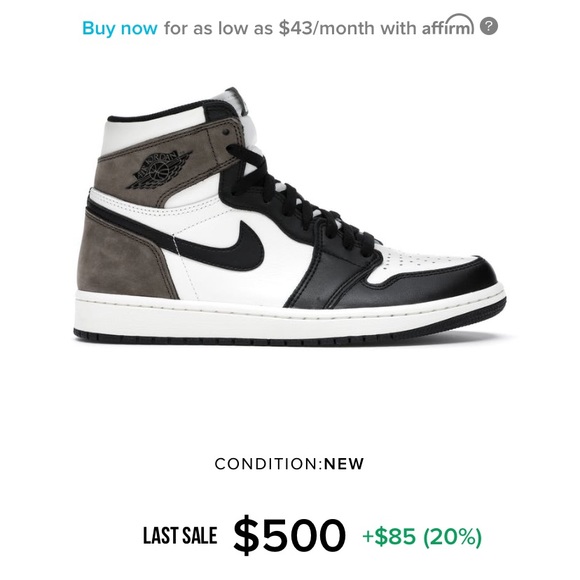 Jordan 1 Mocha size 7 (DeadStock) |SOLD| - Picture 6 of 6